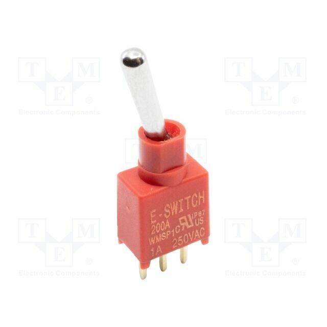 E-SWITCH Switch: toggle; Pos: 2; SPDT