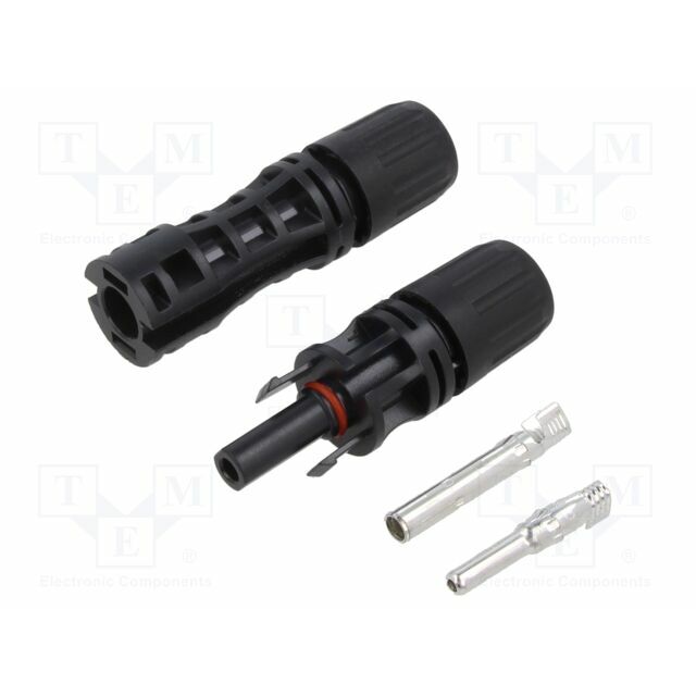 CONNFLY Connector: solar; socket,plug; male