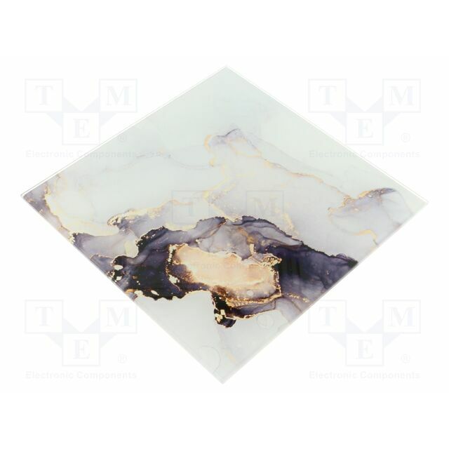 ORNO Decorative panel; glass; granite; 170x170x10mm