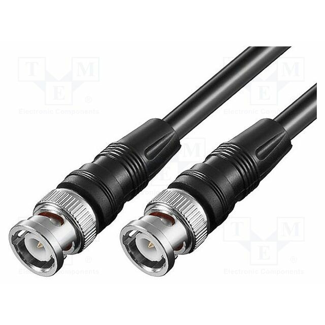 GOOBAY Cable; 0.25m; BNC male