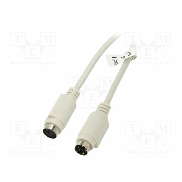 Cable; PS/2 socket,PS/2 plug; 2m