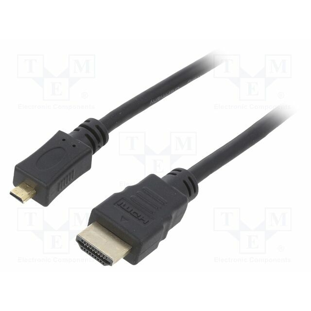 GOOBAY Cable; HDMI plug,micro HDMI