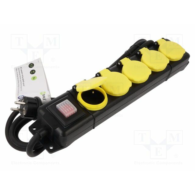Extension lead; H07RN-F; 3G1.5mm2; 3m