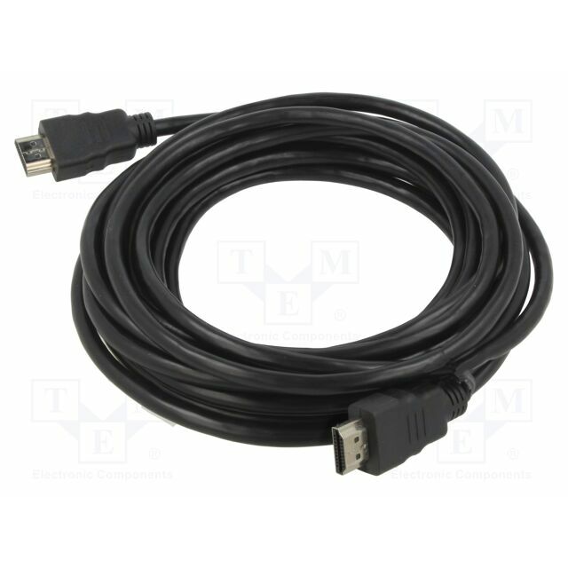 Cable; HDMI plug,both sides; High
