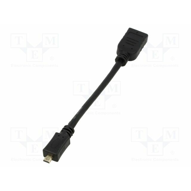 Cable; HDMI socket,mini HDMI plug