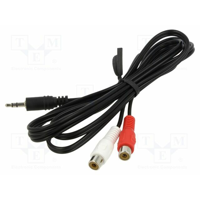 Cable; Jack 3.5mm 3pin plug