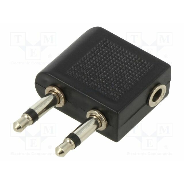 Adapter; Jack 3.5mm 2pin plug