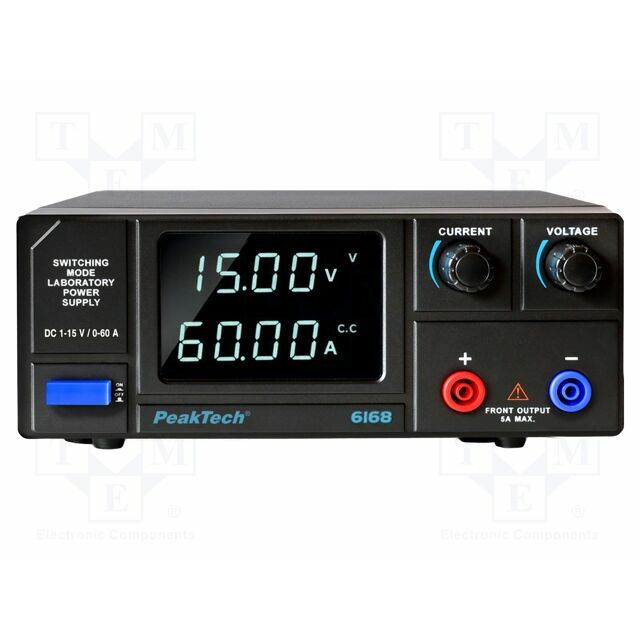 PEAKTECH Laboratory power supply: standard; 1÷15VDC