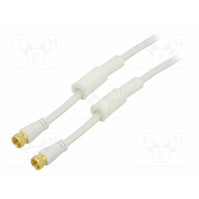 Cable; 7.5m; F plug,both