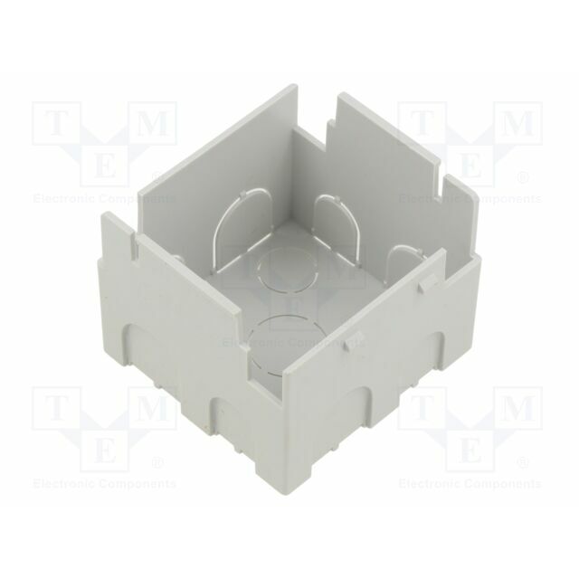 Enclosure: junction box; 55mm; plaster embedded