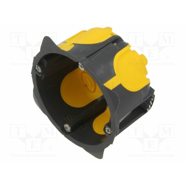 Enclosure: junction box; Ø: 67mm; Z: