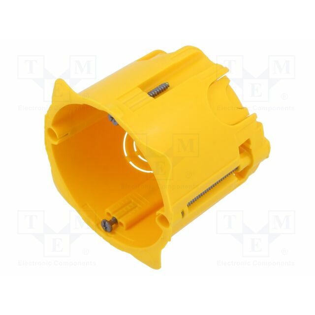 Enclosure: junction box; Ø: 67mm; Z: