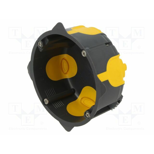 Enclosure: junction box; Ø: 85mm; Z: