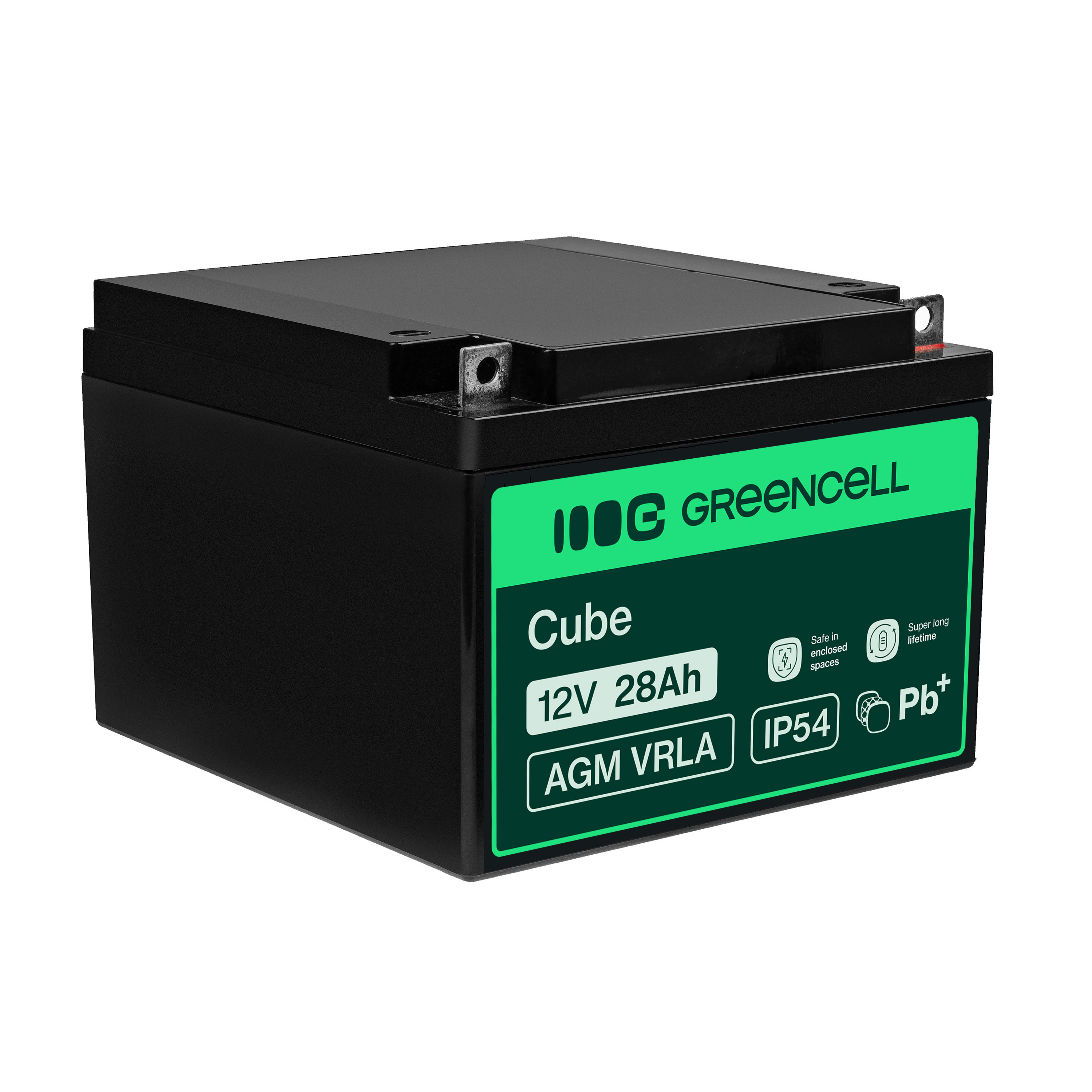 GREEN CELL 12V 26Ah akumulators ::