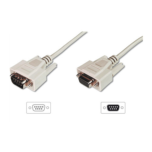 DIGITUS Cable; D-Sub 9pin socket,D-Sub