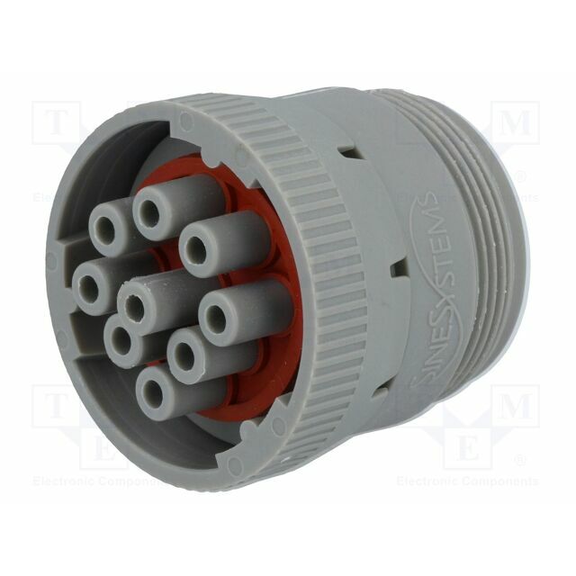 AMPHENOL Connector: wire-wire; plug; female; AHD