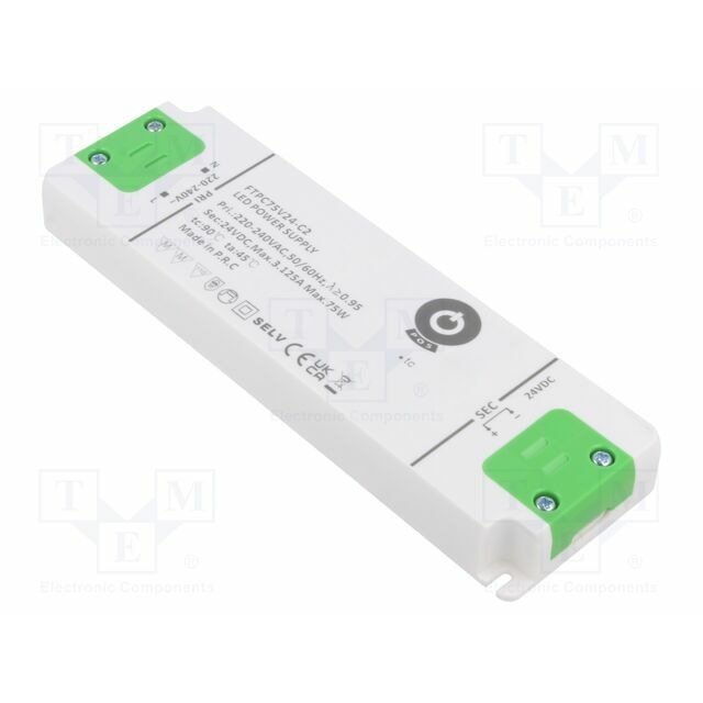 POS Power supply: switching; LED; 75W