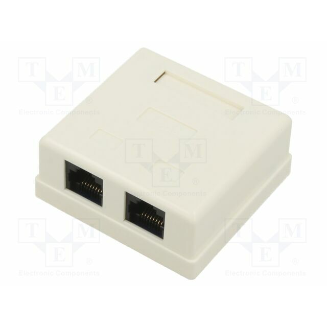 RJ45 module; IDC x2,RJ45 socket