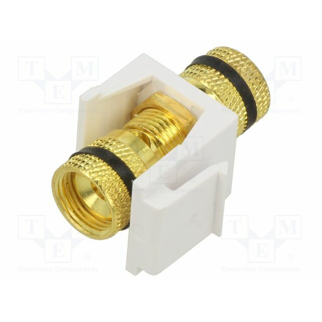 Speaker coupler; Keystone; banana 4mm socket