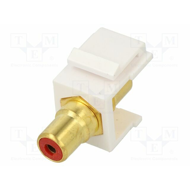 RCA coupler; Keystone; RCA socket,both