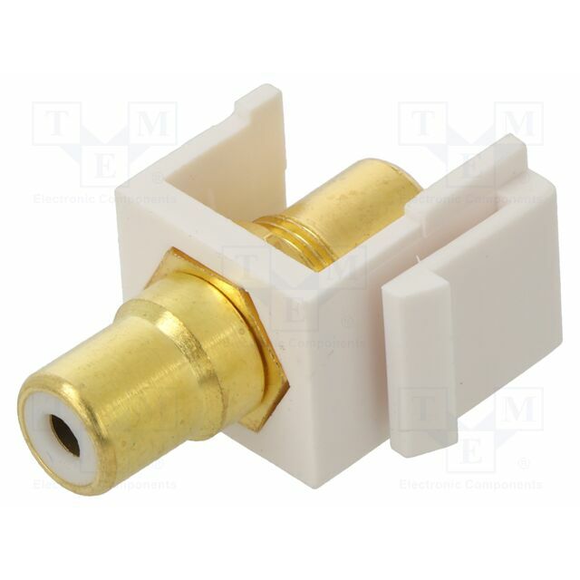 RCA coupler; Keystone; RCA socket,both