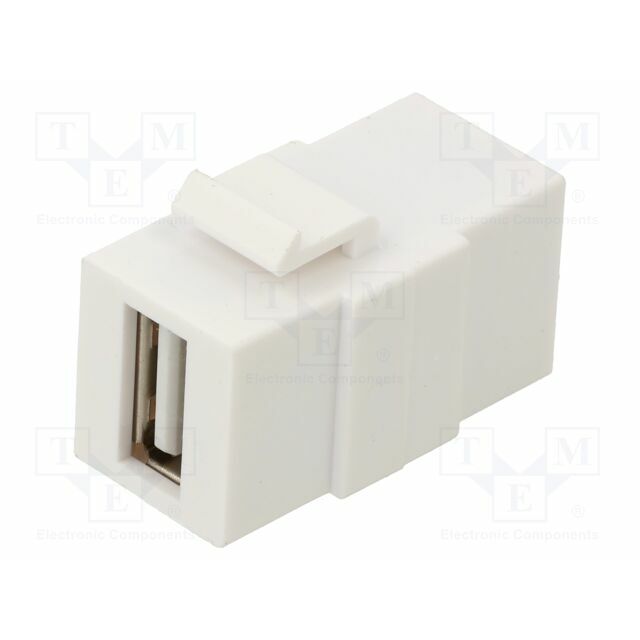 USB coupler; Keystone; USB A socket