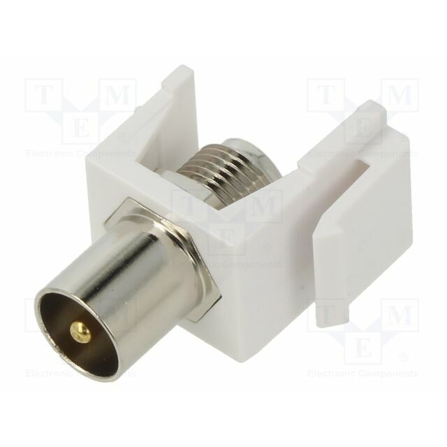 RF coupler; Keystone; F socket,coaxial