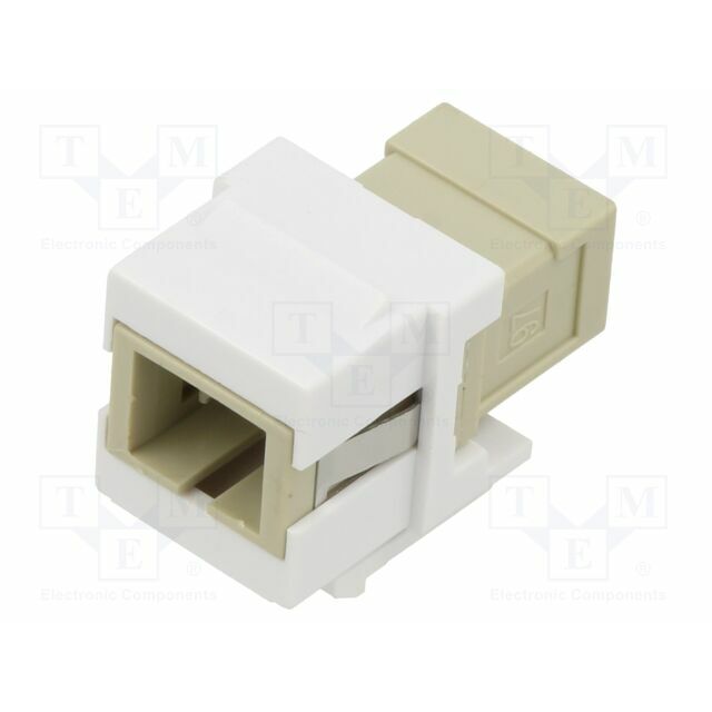 Fiber optic coupler; Keystone; SC,both