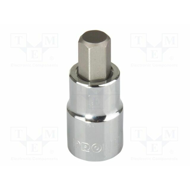 PROLINE Socket: hex key-bit; HEX 12mm