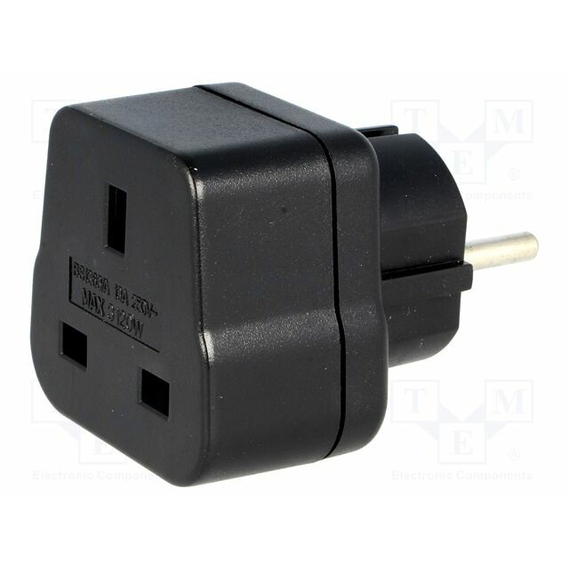 BRENNENSTUHL Transition: adapter; 2P+PE; 230VAC; 13A