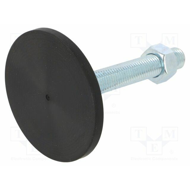 ELESA+GANTER Foot; with no-slip disk,with