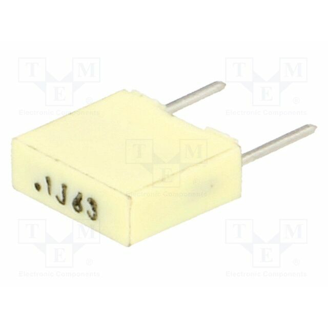 KEMET Capacitor: polyester; 100nF; 40VAC; 63VDC