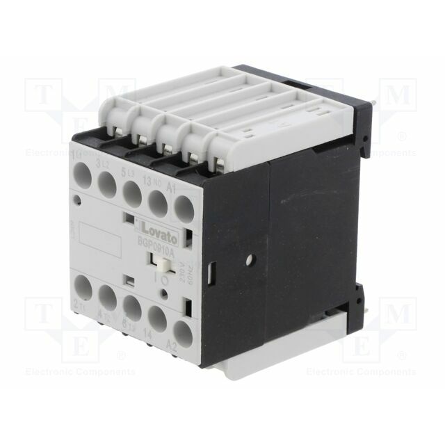 LOVATO ELECTRIC Contactor: 3-pole; NO x3