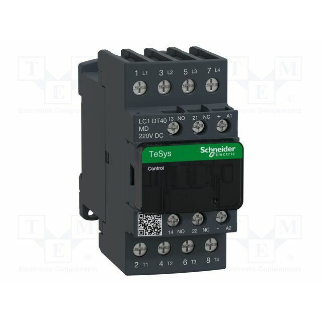 SCHNEIDER ELECTRIC Contactor: 4-pole; NO x4