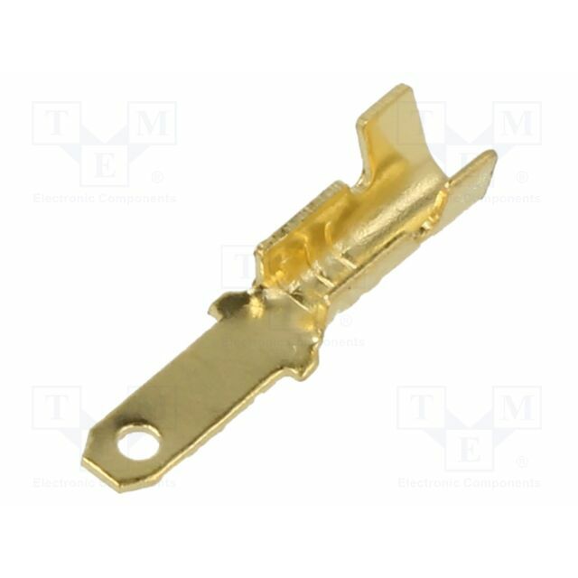 4CARMEDIA Terminal: flat; male; with a