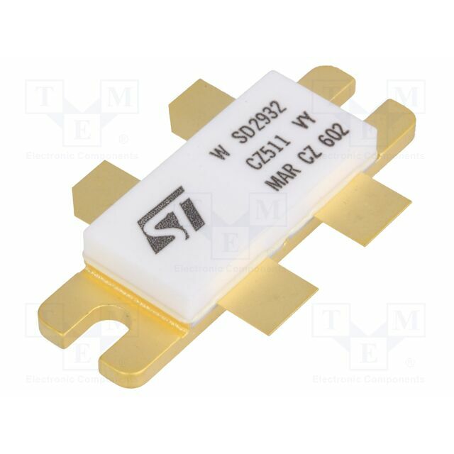 STMICROELECTRONICS Transistor: N-MOSFET; unipolar; RF; 125V
