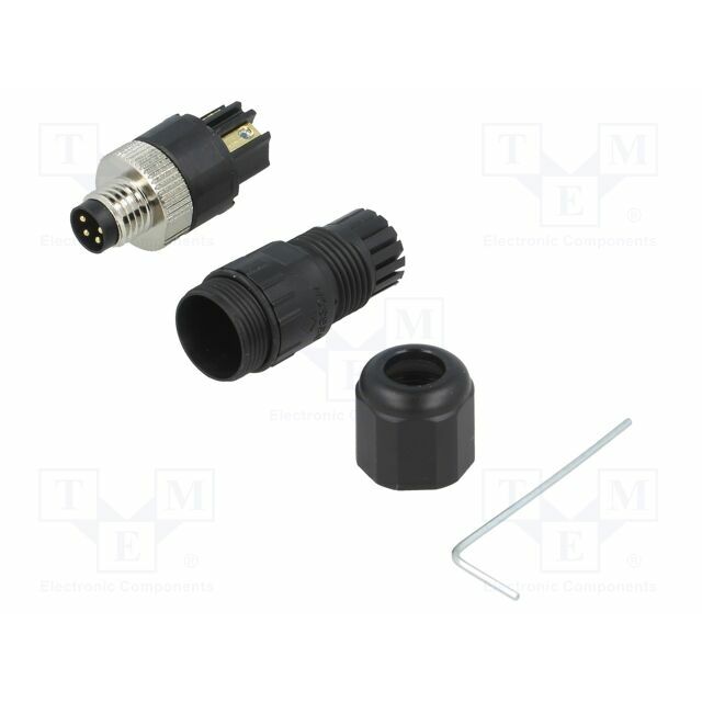 DEGSON ELECTRONICS Connector: M8; male; PIN: