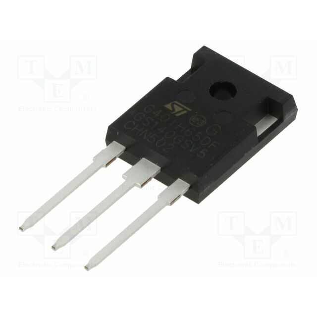 STMICROELECTRONICS Transistor: IGBT; 650V; 40A; 238W