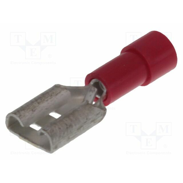 MOLEX Terminal: flat; 6.35mm; 0