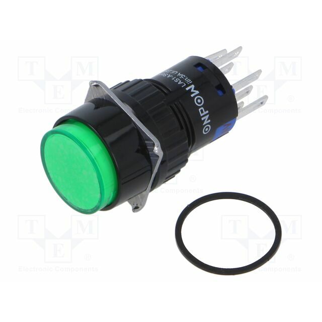 ONPOW Switch: push-button; Pos: 2; SPDT