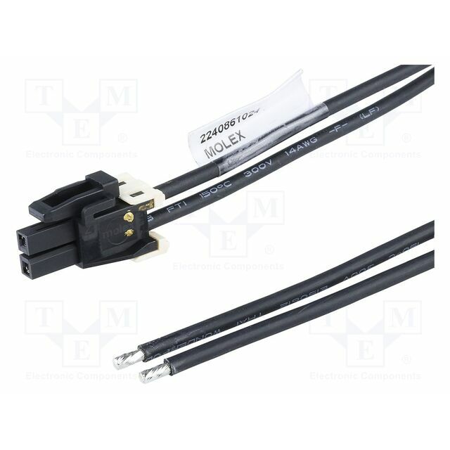 MOLEX Connector: wire-wire; male,female; PIN: