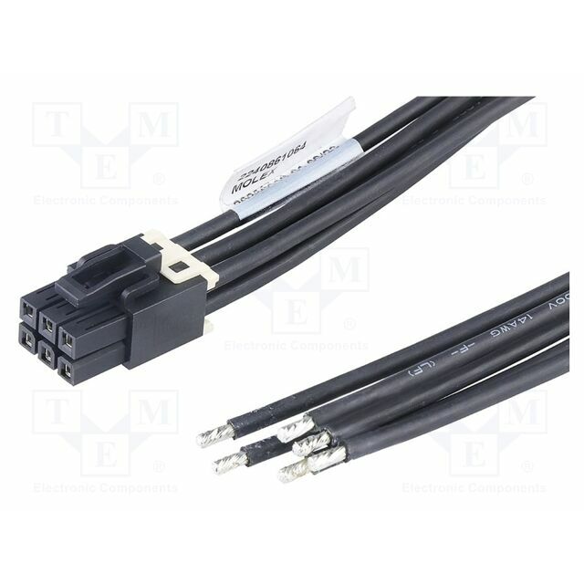 MOLEX Connector: wire-wire; male,female; PIN:
