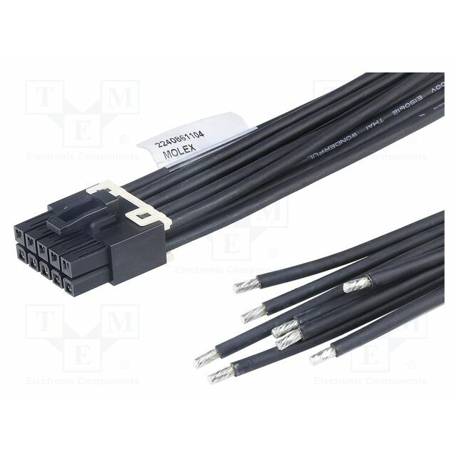 MOLEX Connector: wire-wire; male,female; PIN: