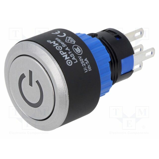 ONPOW Switch: push-button; Pos: 2; SPDT