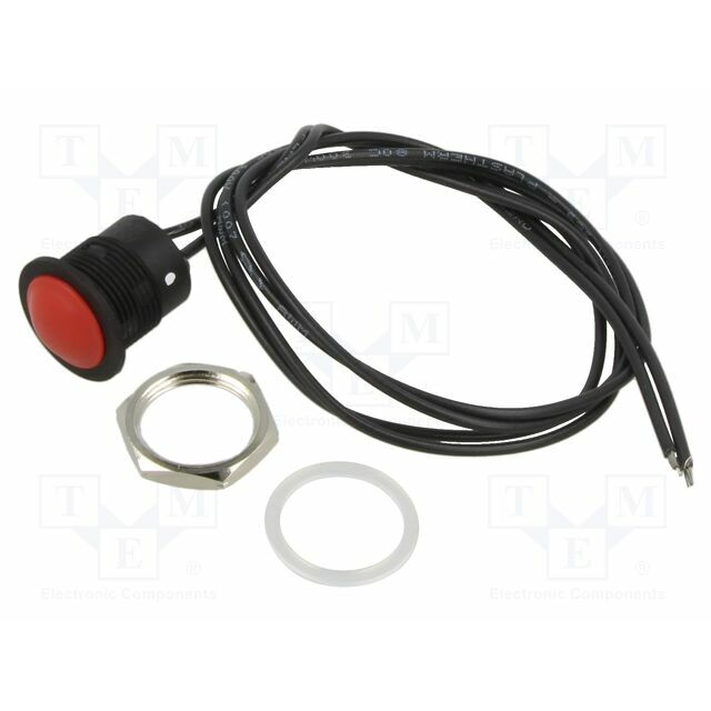 APEM Switch: push-button; Pos: 2; SPST-NO