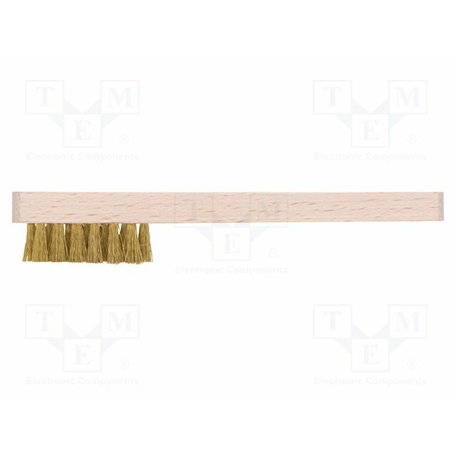 Brush; wire; brass; 180mm; for spark