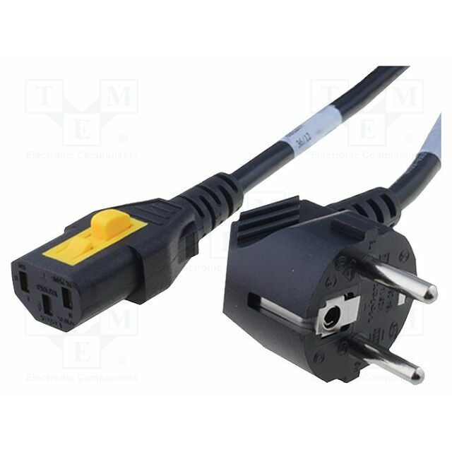 SCHURTER Cable; H05VV-F; 3x1mm2; PVC; 3m