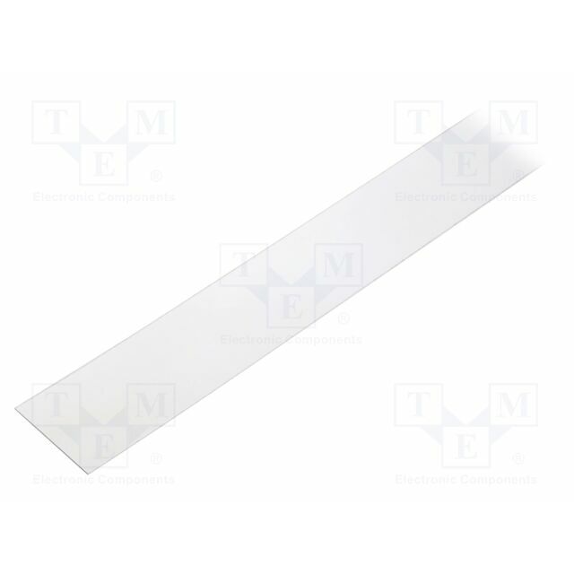 TOPMET Cover for LED profiles; transparent