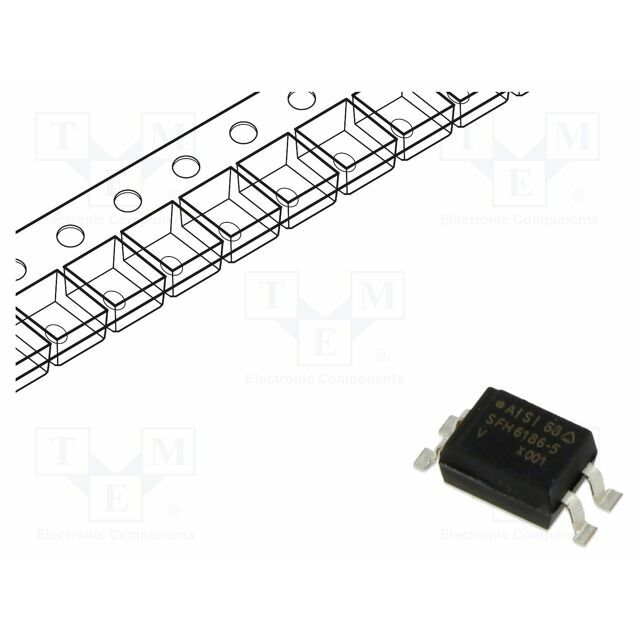 VISHAY Optocoupler; SMD; Ch: 1; OUT: