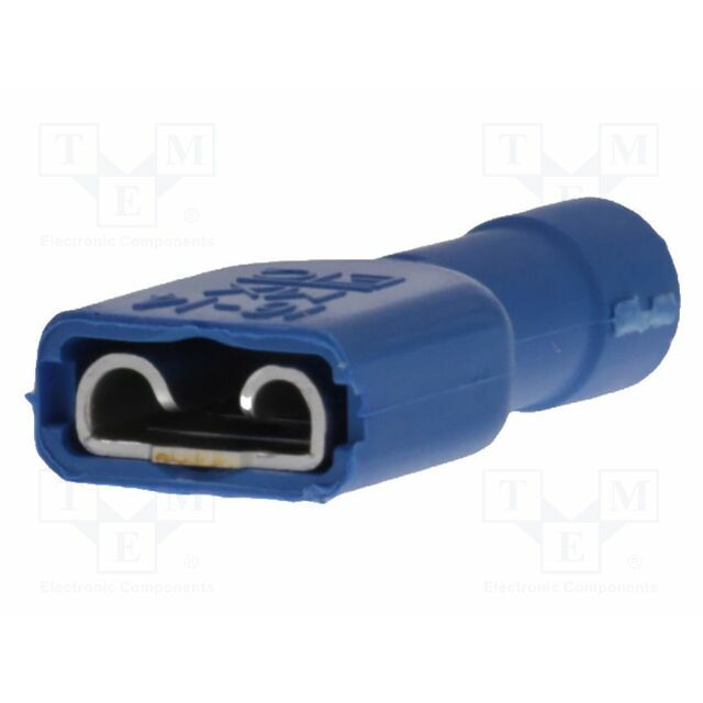 MOLEX Terminal: flat; 6.35mm; 0